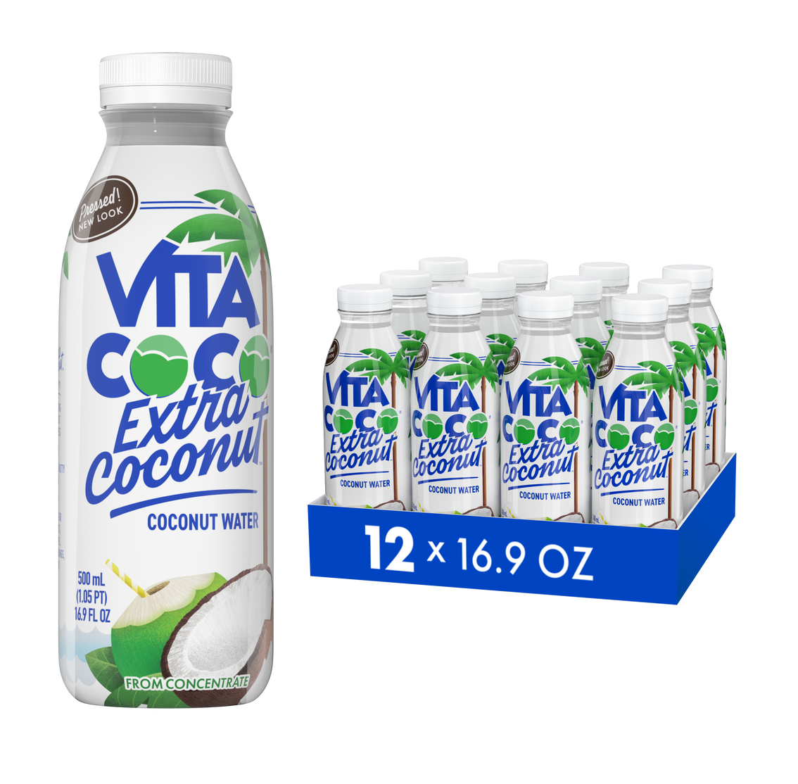 Wholesale: Vita Coco Extra Coconut 16.9oz (Bottle)