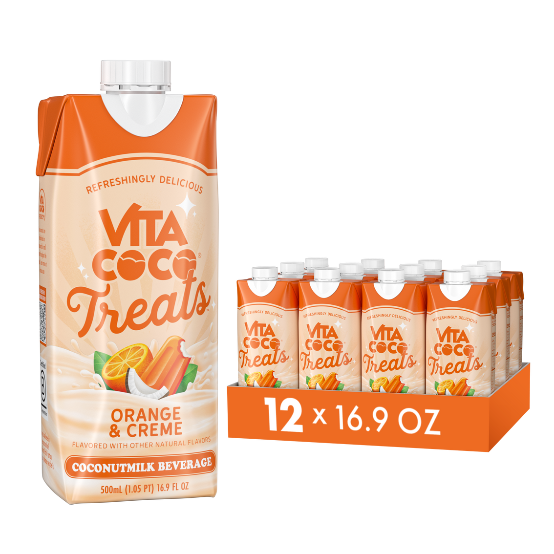 Wholesale: Vita Coco, Treats Orange and Creme (Carton)