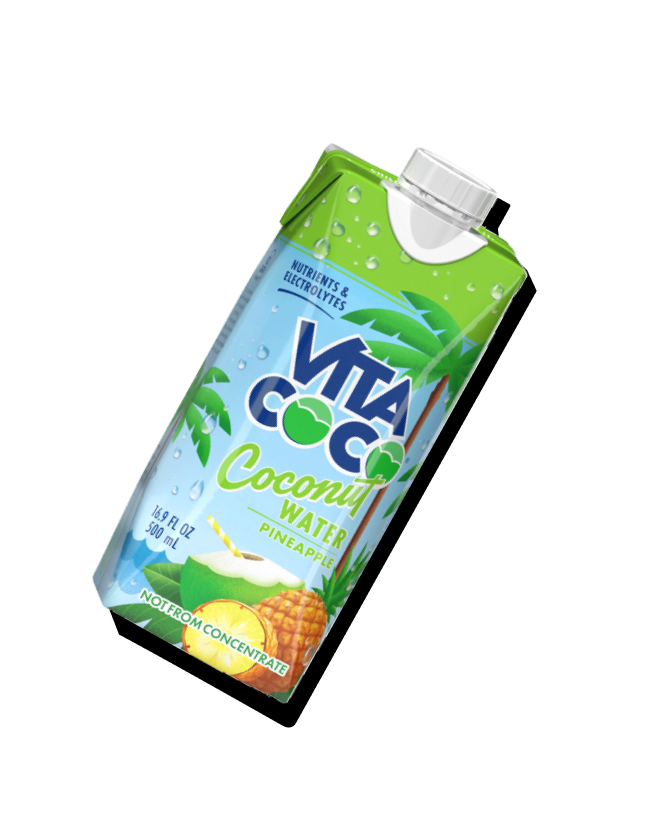 Vita Coco Pineapple Coconut Water 500ml Tetra