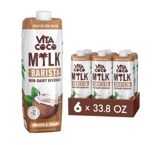 Wholesale: Vita Coco Barista Coconut M🌴LK, Original 33.8oz