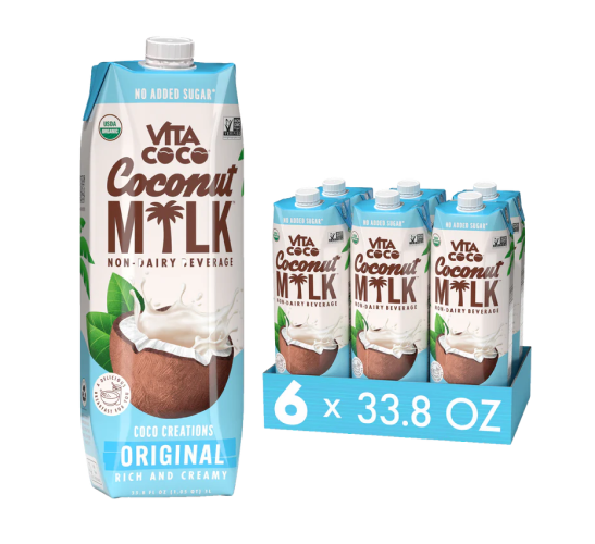 Wholesale: Vita Coco Coconut Milk, Original 33.8oz