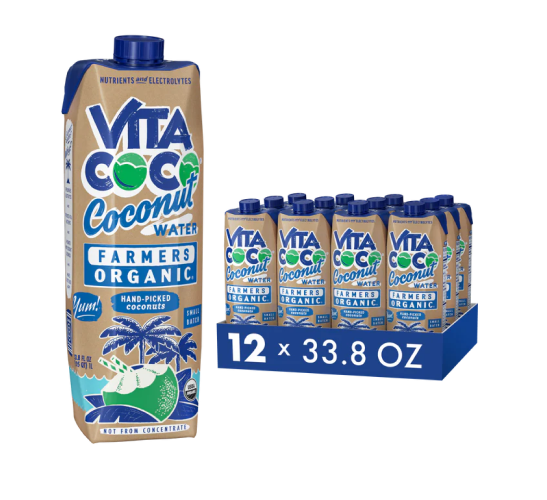 Wholesale: Vita Coco, Farmers Organic 33.8oz